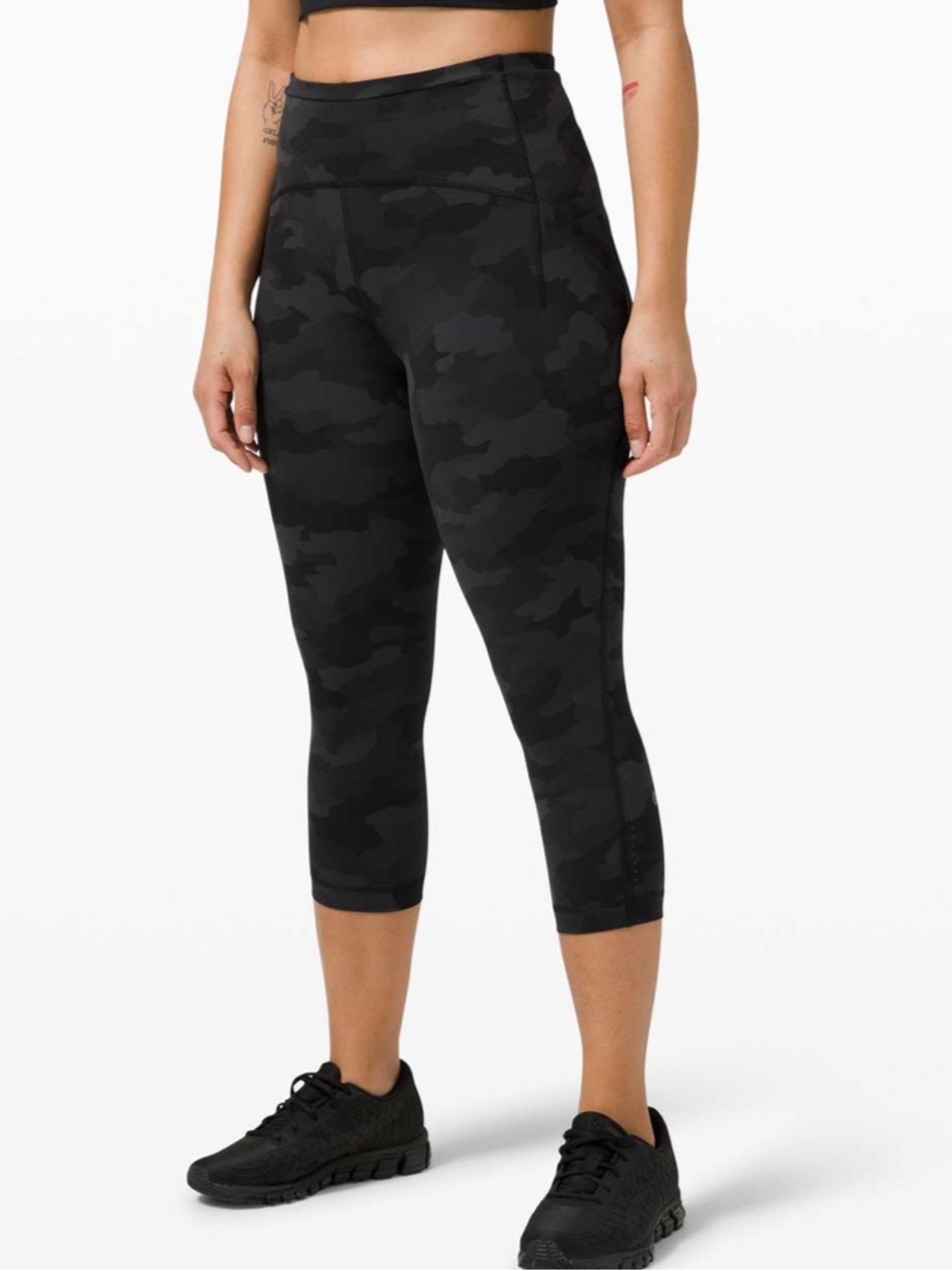 Lululemon Swift Speed HR Crop 21"L *Luxtreme Four Way Stretch Size 6 H3DC 77077 - Picture 11 of 13